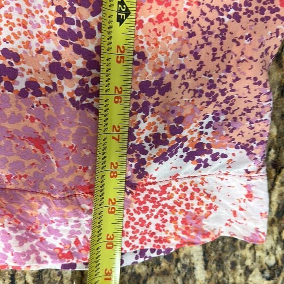 Calvin Klein Jeans 3/4 Sleeves Multi Colored Tunic Top Size M - Picture 9 of 9